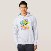 Scooby-Doo Mystery Machine "Peddle to the Meddle" Hoodie (Voorkant volledig)
