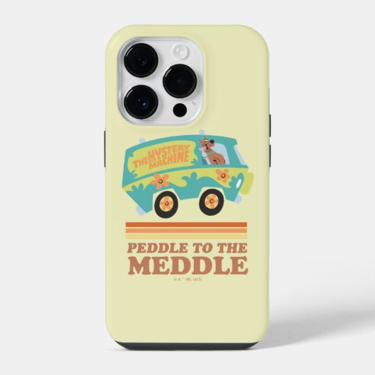 Scooby-Doo Mystery Machine "Peddle to the Meddle" iPhone Hoesje (Achterkant)