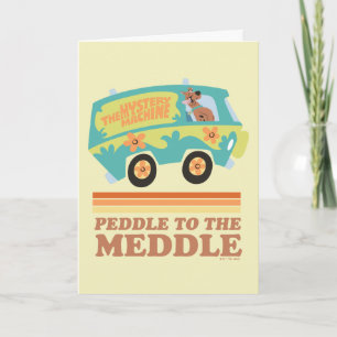 Scooby-Doo Mystery Machine "Peddle to the Meddle" Kaart