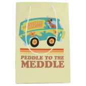 Scooby-Doo Mystery Machine "Peddle to the Meddle" Medium Cadeauzakje (Voorkant)