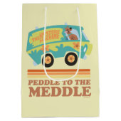 Scooby-Doo Mystery Machine "Peddle to the Meddle" Medium Cadeauzakje (Achterkant)