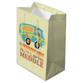 Scooby-Doo Mystery Machine "Peddle to the Meddle" Medium Cadeauzakje (Achterkant Gekanteld)