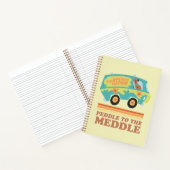 Scooby-Doo Mystery Machine "Peddle to the Meddle" Notitieboek (Binnen)