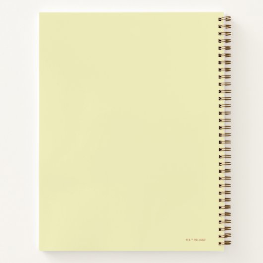 Scooby-Doo Mystery Machine "Peddle to the Meddle" Notitieboek (Achterkant)