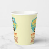 Scooby-Doo Mystery Machine "Peddle to the Meddle" Papieren Bekers (Links)