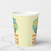 Scooby-Doo Mystery Machine "Peddle to the Meddle" Papieren Bekers (Rechts)