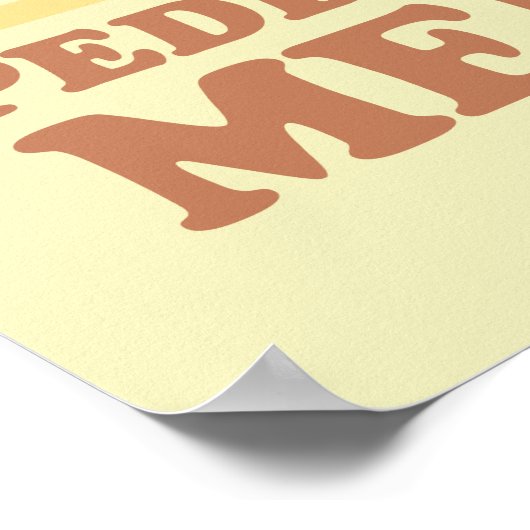 Scooby-Doo Mystery Machine "Peddle to the Meddle" Poster (Hoek)