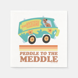 Scooby-Doo Mystery Machine "Peddle to the Meddle" Servet