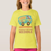 Scooby-Doo Mystery Machine "Peddle to the Meddle" T-shirt (Voorkant)