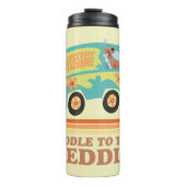 Scooby-Doo Mystery Machine "Peddle to the Meddle" Thermosbeker (Voorkant)