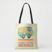 Scooby-Doo Mystery Machine "Peddle to the Meddle" Tote Bag (Voorkant)