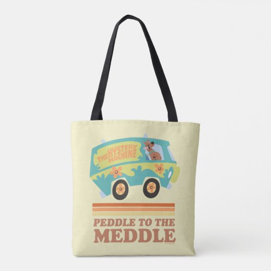 Scooby-Doo Mystery Machine "Peddle to the Meddle" Tote Bag (Achterkant)