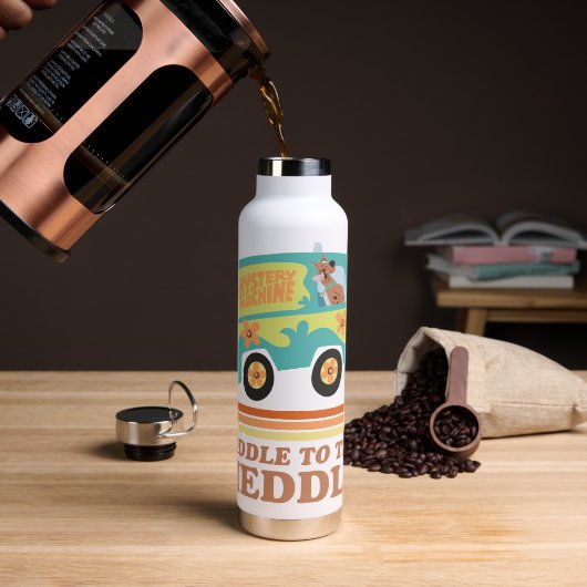Scooby-Doo Mystery Machine "Peddle to the Meddle" Waterfles (Koffie)