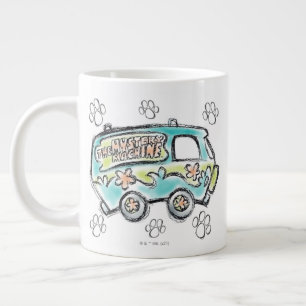 Scooby-Doo   Mystery Machine Sketch Grote Koffiekop
