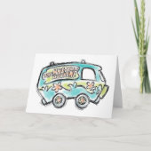 Scooby-Doo | Mystery Machine Sketch Kaart (Voorkant)