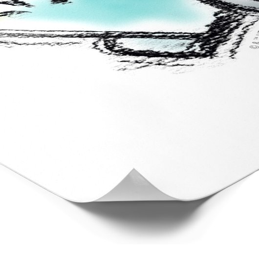 Scooby-Doo | Mystery Machine Sketch Poster (Hoek)