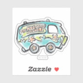 Scooby-Doo | Mystery Machine Sketch Sticker (Vel)
