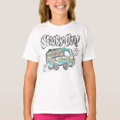 Scooby-Doo | Mystery Machine Sketch T-shirt (Voorkant)