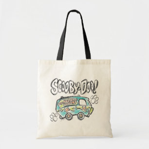 Scooby-Doo Mystery Machine Sketch Tote Bag