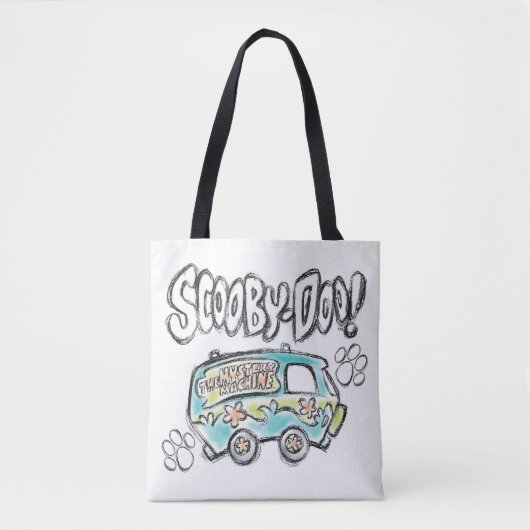 Scooby-Doo | Mystery Machine Sketch Tote Bag (Voorkant)