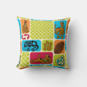 Scooby-Doo Mystery Pattern Kussen (Voorkant)