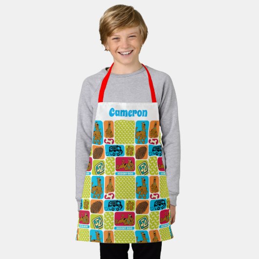 Scooby-Doo Mystery Pattern Schort (Gedragen)