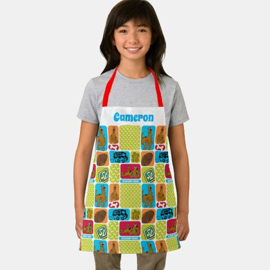 Scooby-Doo Mystery Pattern Schort (Insitu)