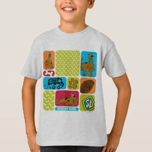 Scooby-Doo Mystery Pattern T-shirt