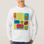 Scooby-Doo Mystery Pattern T-shirt (Voorkant)