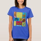 Scooby-Doo Mystery Pattern T-shirt (Voorkant)