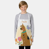 Scooby-doo na vlinder schort (Gedragen)