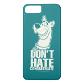 Scooby-Doo "Niet gehaat, gefeliciteerd" Grafisch Case-Mate iPhone Case (Achterkant)