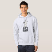 Scooby-Doo "Niet gehaat, gefeliciteerd" Grafisch Hoodie (Voorkant volledig)