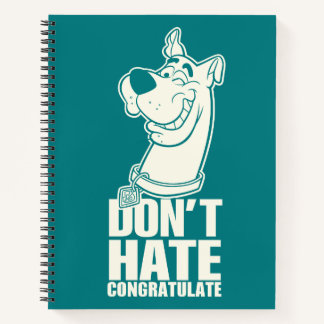 Scooby-Doo "Niet gehaat, gefeliciteerd" Grafisch Notitieboek