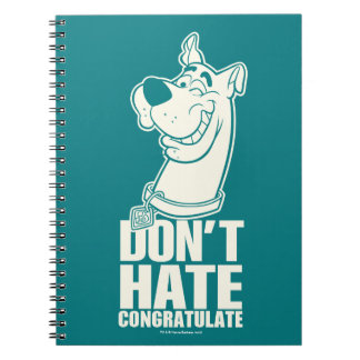 Scooby-Doo "Niet gehaat, gefeliciteerd" Grafisch Notitieboek