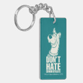 Scooby-Doo "Niet gehaat, gefeliciteerd" Grafisch Sleutelhanger (Voorkant Links)