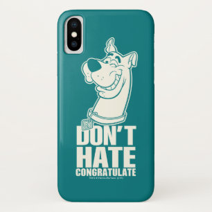 Scooby-Doo "Niet haten, Gefeliciteerd" Grafisch Case-Mate iPhone Case