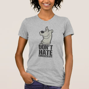 Scooby-Doo "Niet haten, Gefeliciteerd" Grafisch T-shirt