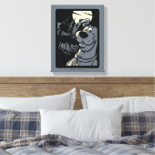 Scooby-Doo Noir Haunted Mansion Graphic Canvas Afdruk (Insitu (Slaapkamer))