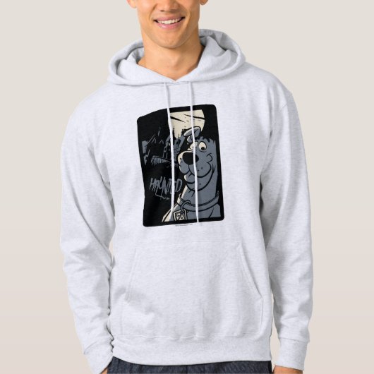 Scooby-Doo Noir Haunted Mansion Graphic Hoodie (Voorkant)