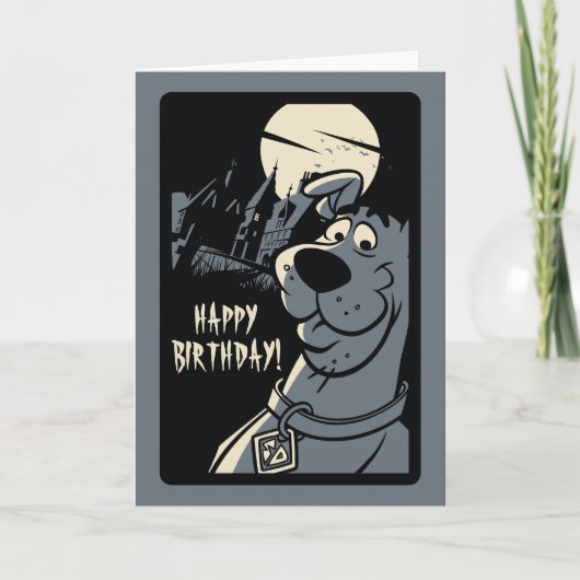 Scooby-Doo Noir Haunted Mansion Graphic Kaart (Voorkant)