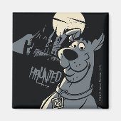 Scooby-Doo Noir Haunted Mansion Graphic Magneet (Voorkant)