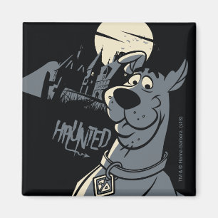 Scooby-Doo Noir Haunted Mansion Graphic Magneet