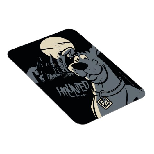 Scooby-Doo Noir Haunted Mansion Graphic Magneet (Rechterzijde)