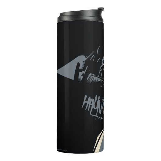 Scooby-Doo Noir Haunted Mansion Graphic Thermosbeker (Gedraaid links)