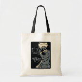 Scooby-Doo Noir Haunted Mansion Graphic Tote Bag (Voorkant)
