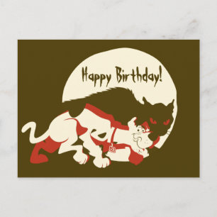 Scooby-Doo "On the Prowl" Briefkaart