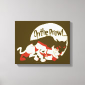 Scooby-Doo "On The Prowl" Canvas Afdruk (Voorkant)