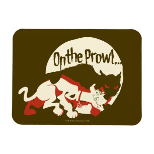 Scooby-Doo "on the Prowl" Magneet