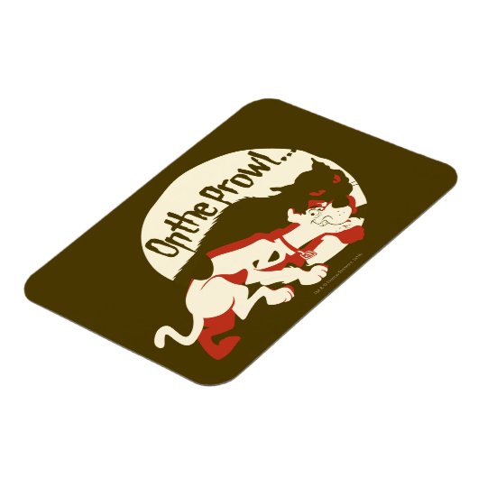 Scooby-Doo "On the Prowl" Magneet (Linkerzijde)